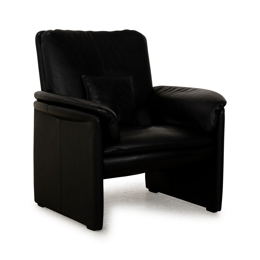 Leolux Catalpa Leather Armchair Black