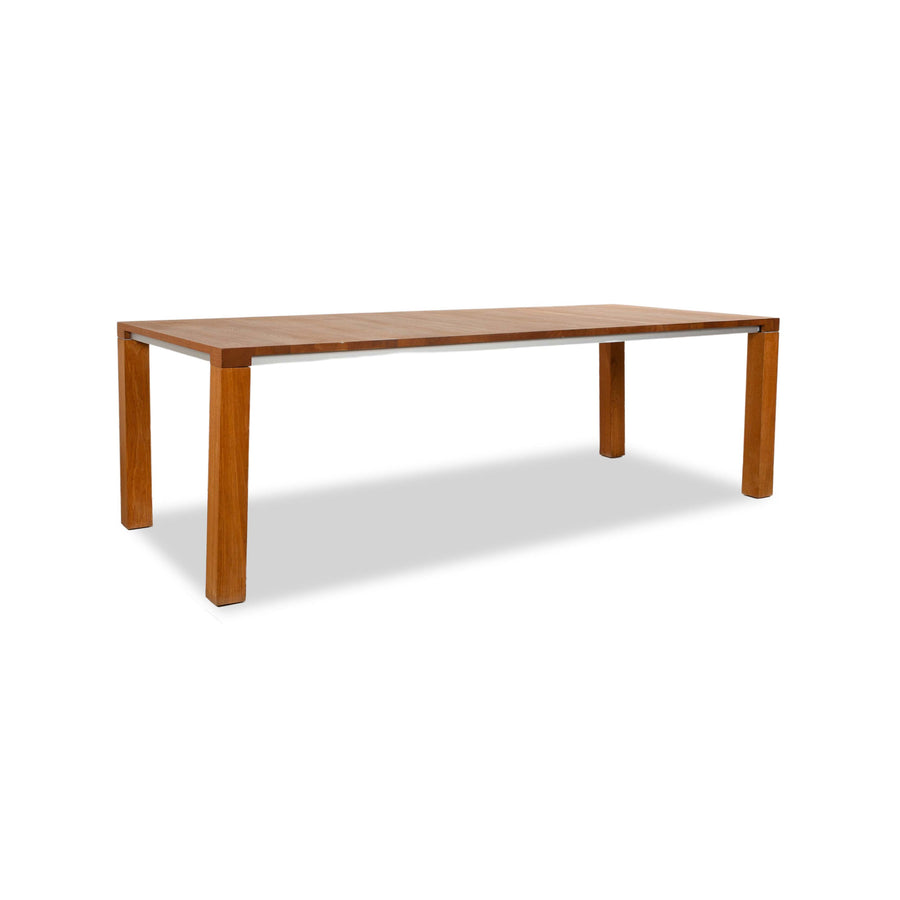 Leolux Wooden Dining Table Brown 240 x 100 cm