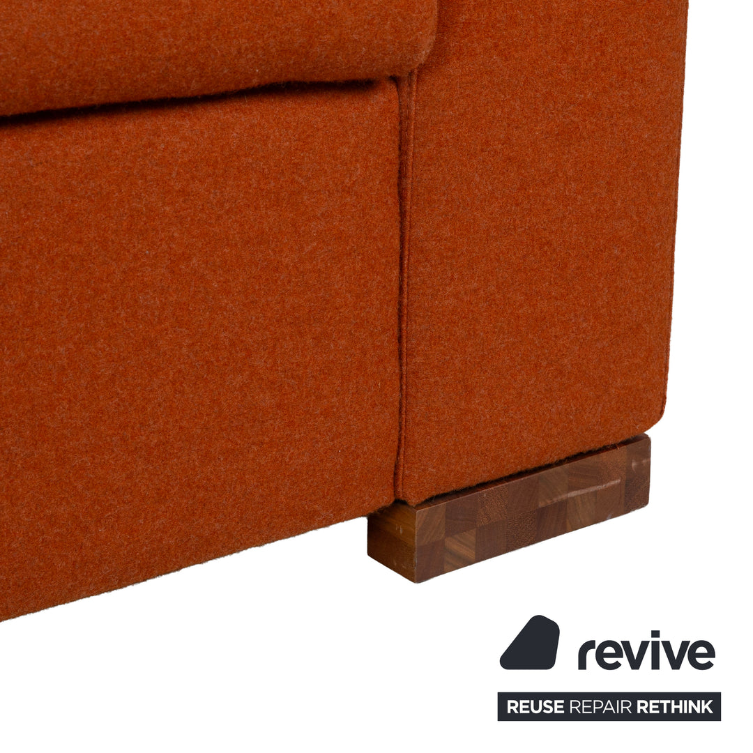 Leolux Horatio Stoff Zweisitzer Sofa Couch manuelle Funktion
