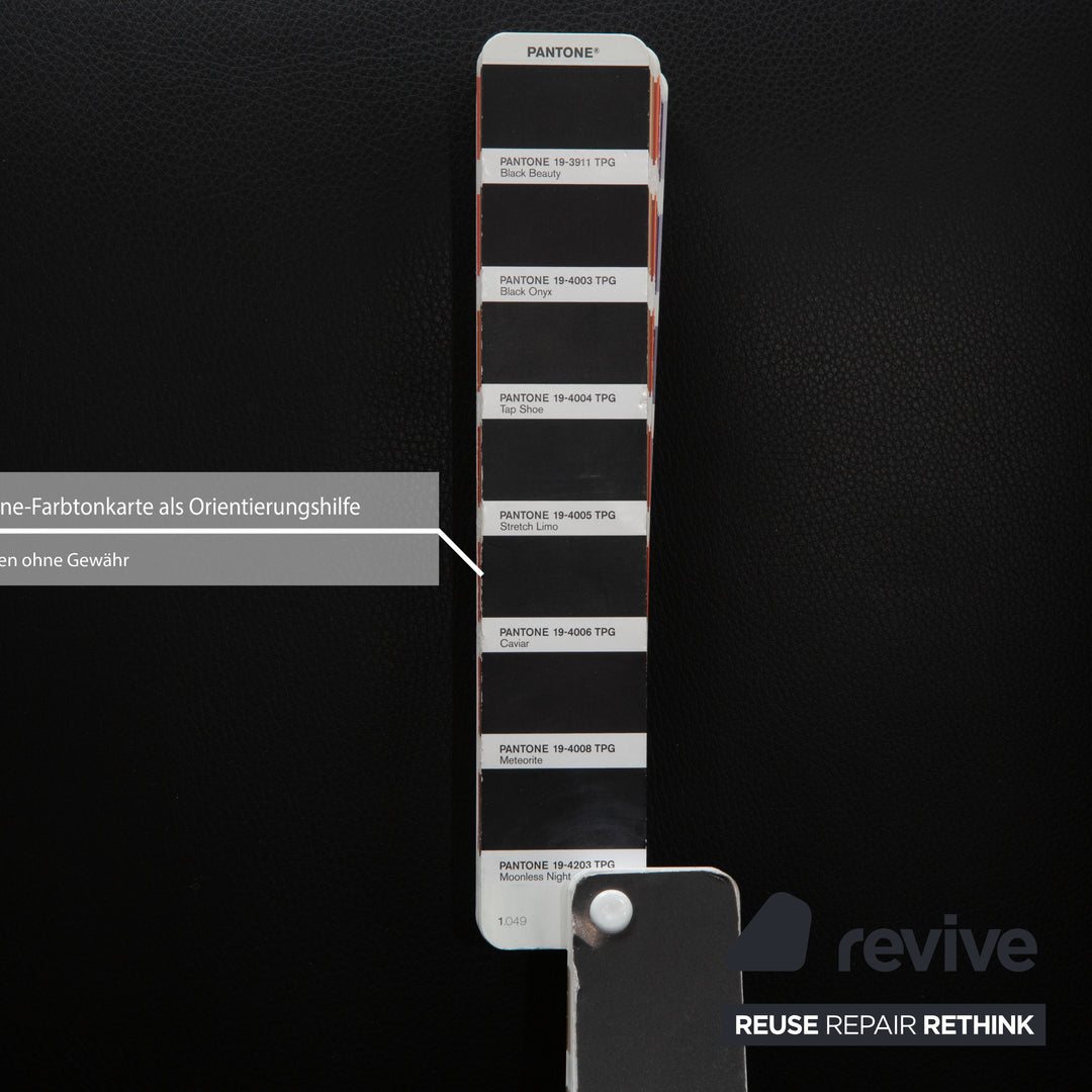 Leolux Mayuro Leather Armchair Black