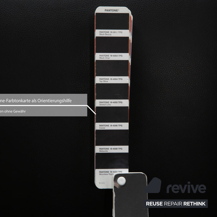 Leolux Mayuro Leather Armchair Black