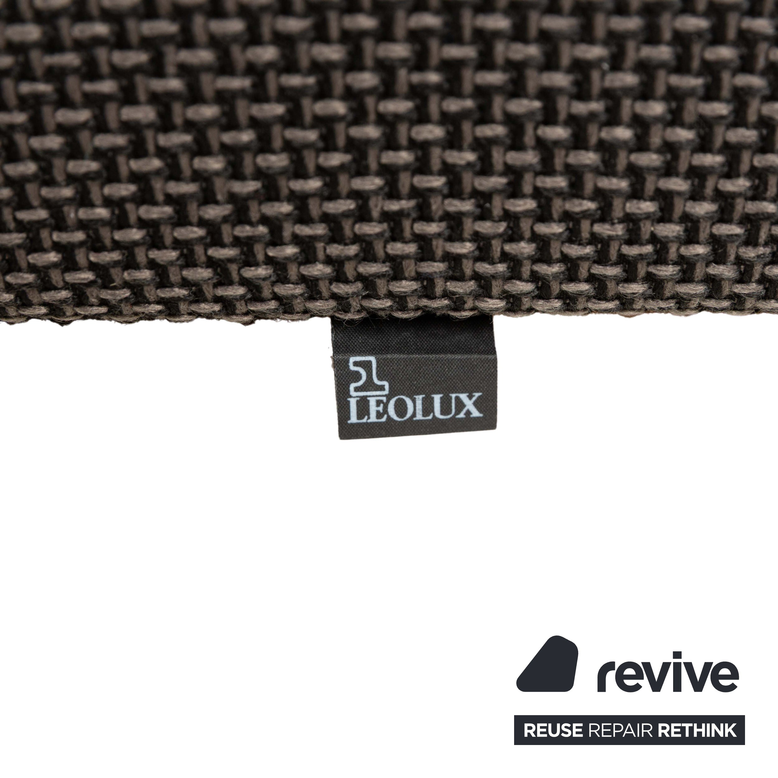Leolux Panton next Stoff Ecksofa Grau Rot Sofa Couch