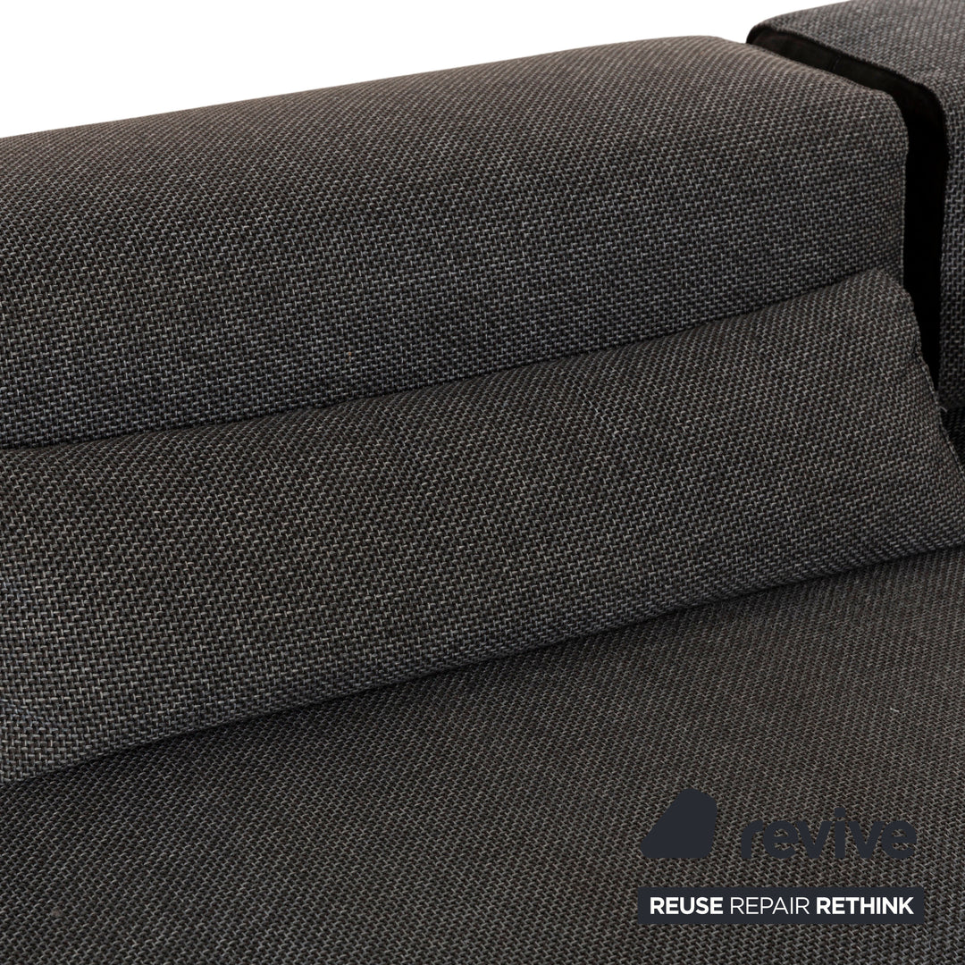 Leolux Ponton next fabric corner sofa set grey sofa coffee table