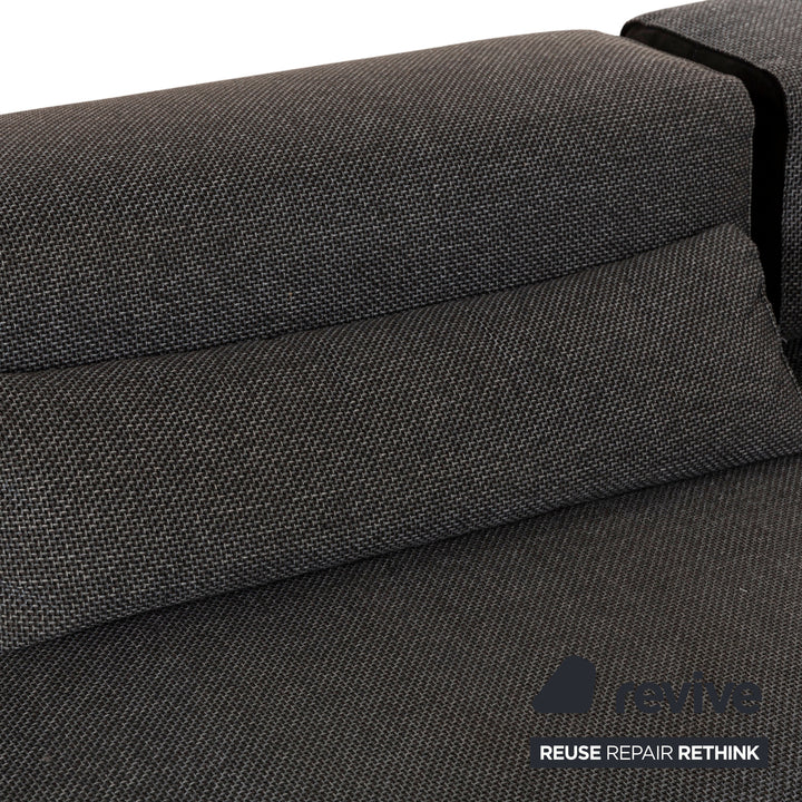 Leolux Ponton next fabric corner sofa set grey sofa coffee table