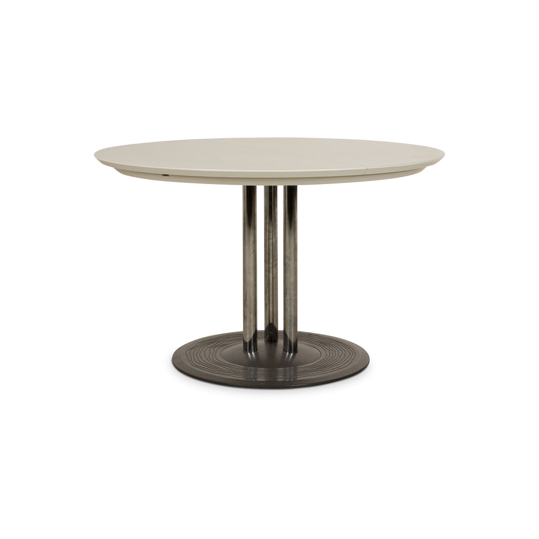 Leolux Trias Wooden Dining Table White Extendable