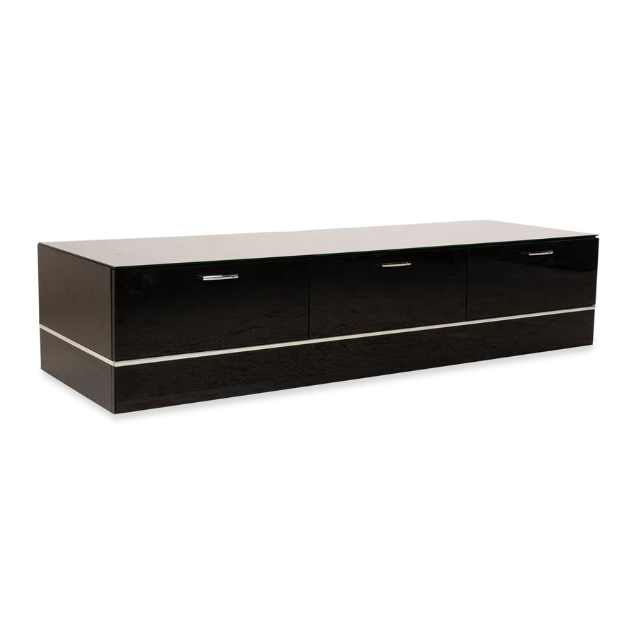 Buffet en bois Leonardo noir