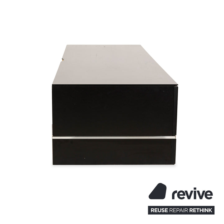 Leonardo Holz Sideboard Schwarz