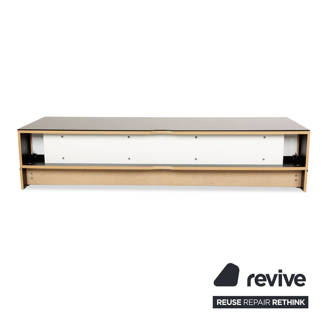 Leonardo Holz Sideboard Schwarz
