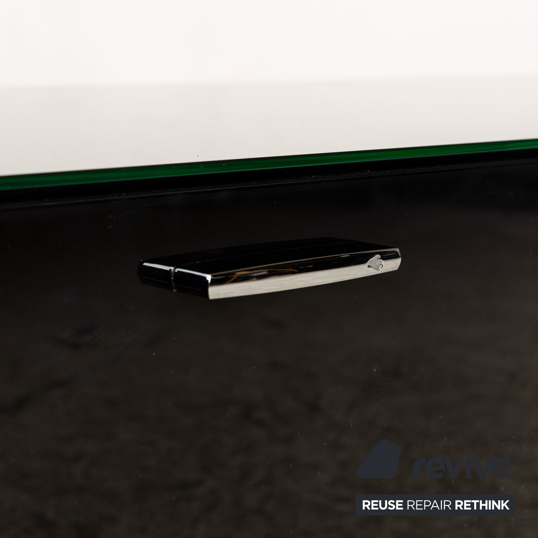 Buffet en bois Leonardo noir