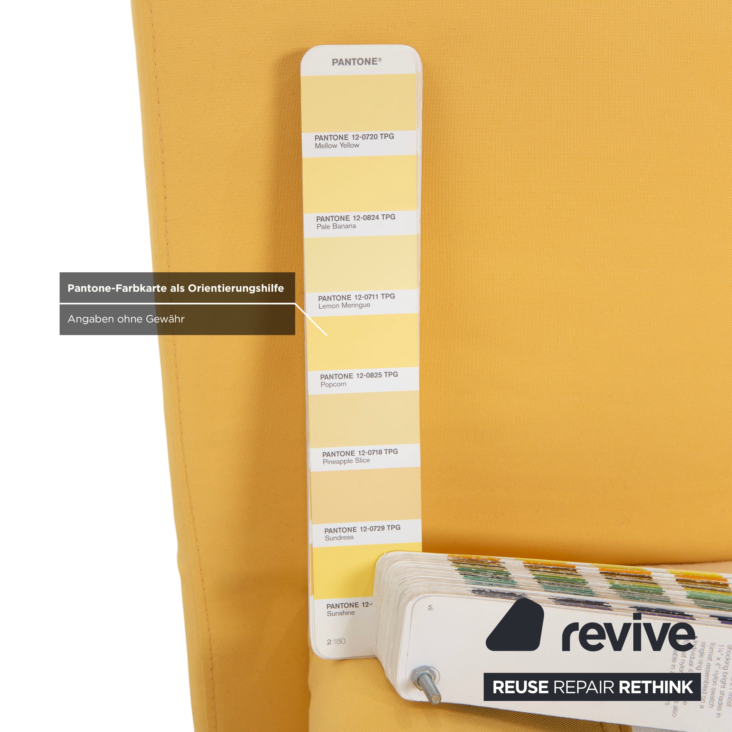 Ligne Roset Anna Tissu Lit Crème Jaune