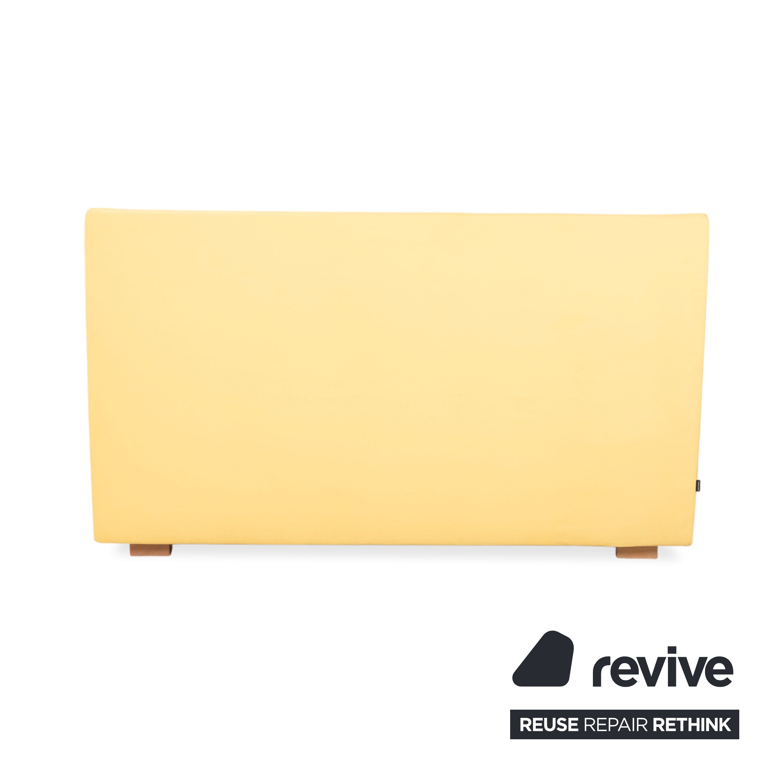 Ligne Roset Anna Fabric Bed Cream Yellow