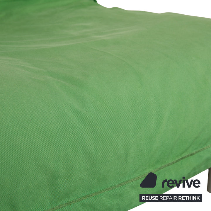 Ligne Roset Calin Stoff Zweisitzer Limette Grün Sofa Couch