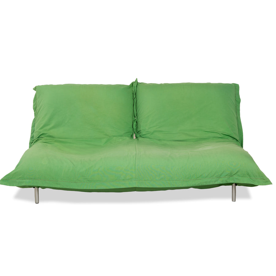 Ligne Roset Calin Stoff Zweisitzer Limette Grün Sofa Couch