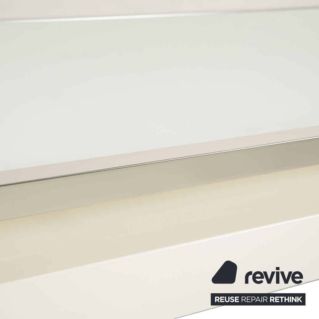 ligne roset Contour Glas Schreibtisch Weiß Homeoffice Büro Schublade