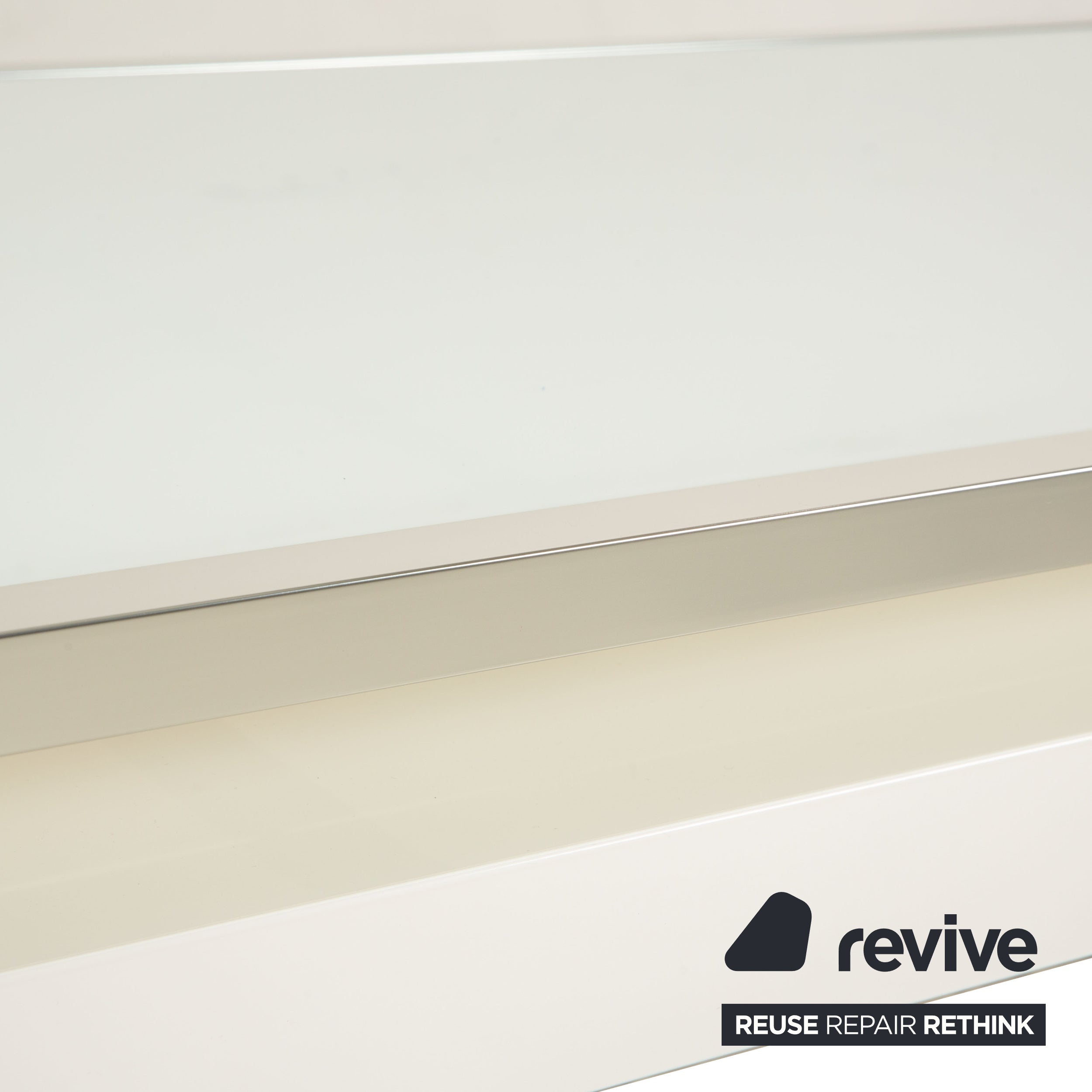 ligne roset Contour Glas Schreibtisch Weiß Homeoffice Büro Schublade