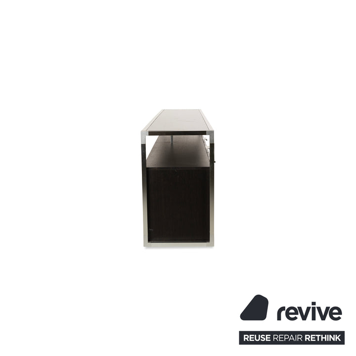 ligne roset Contour Wooden Sideboard Grey