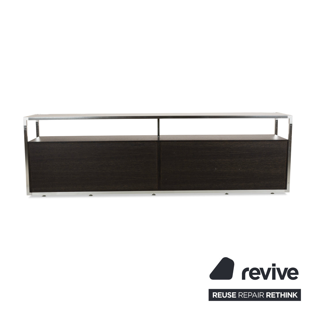ligne roset Contour Wooden Sideboard Grey