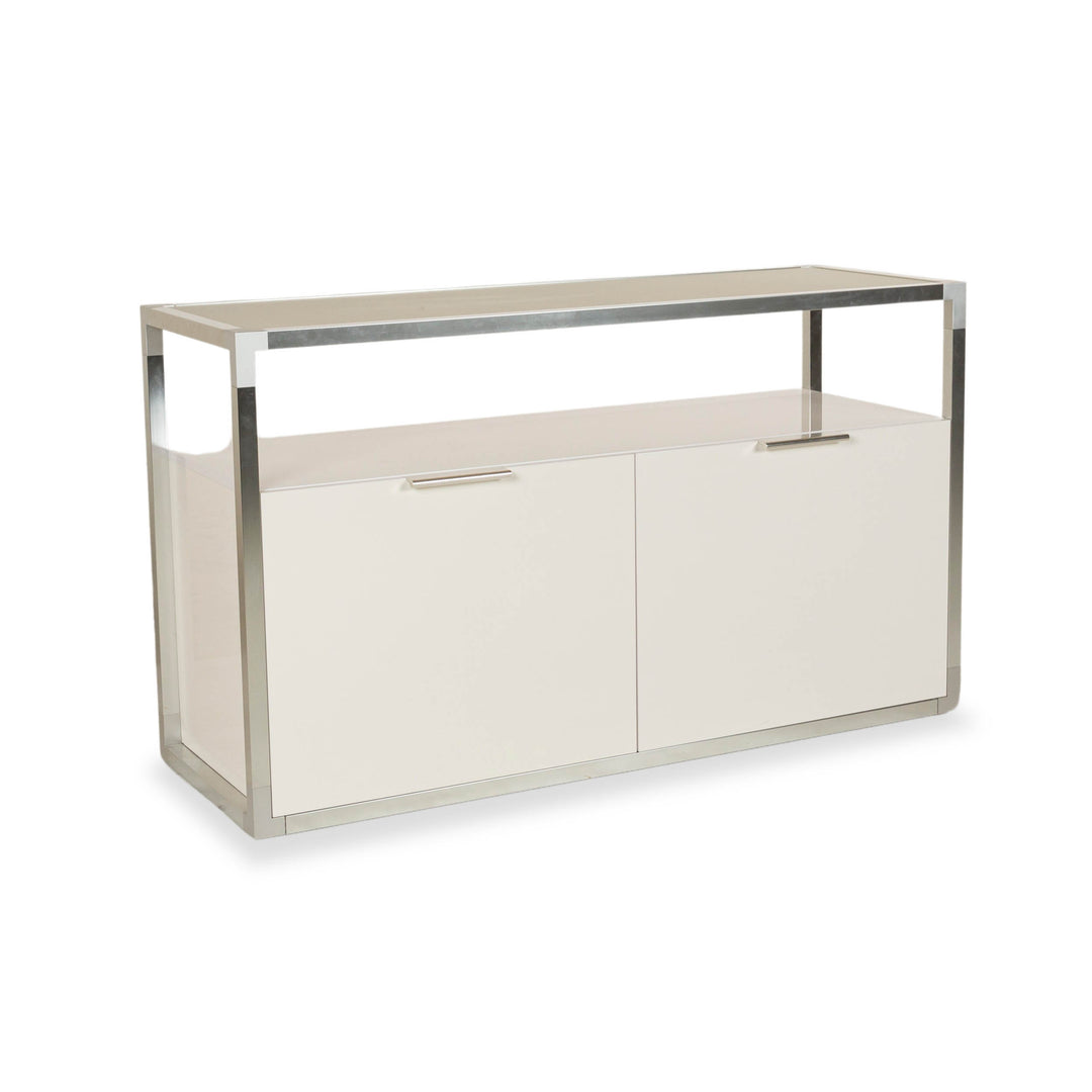 ligne roset Dedicato wooden sideboard white