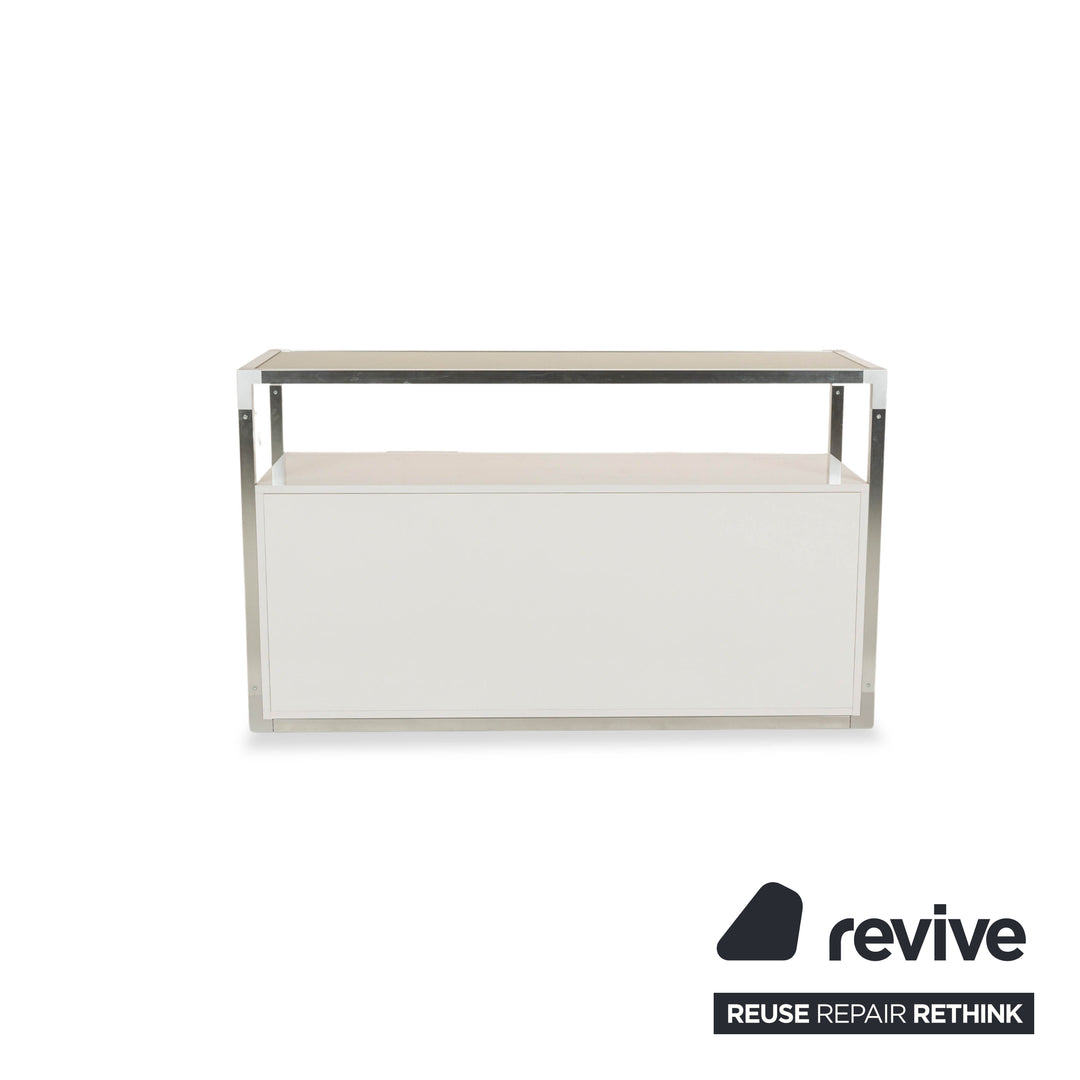 ligne roset Buffet en bois Dedicato blanc