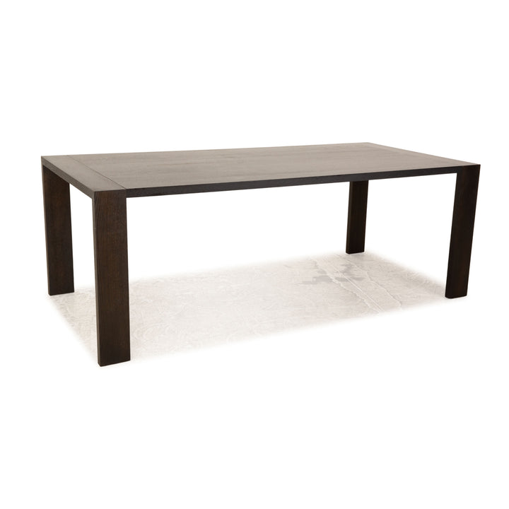 ligne roset Eaton Holz Esstisch Schwarz Eiche 210 x 76 x 100 cm