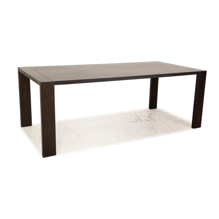 ligne roset Eaton Holz Esstisch Schwarz Eiche 210 x 76 x 100 cm