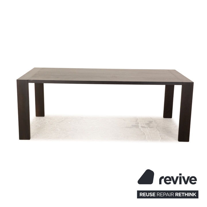 ligne roset Eaton Holz Esstisch Schwarz Eiche 210 x 76 x 100 cm