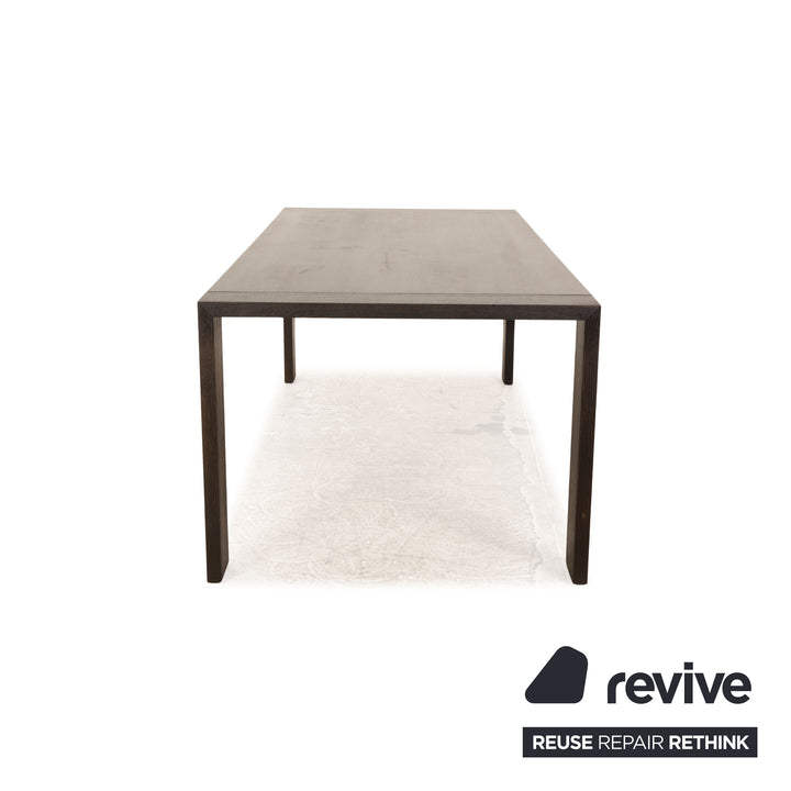 ligne roset Eaton Holz Esstisch Schwarz Eiche 210 x 76 x 100 cm