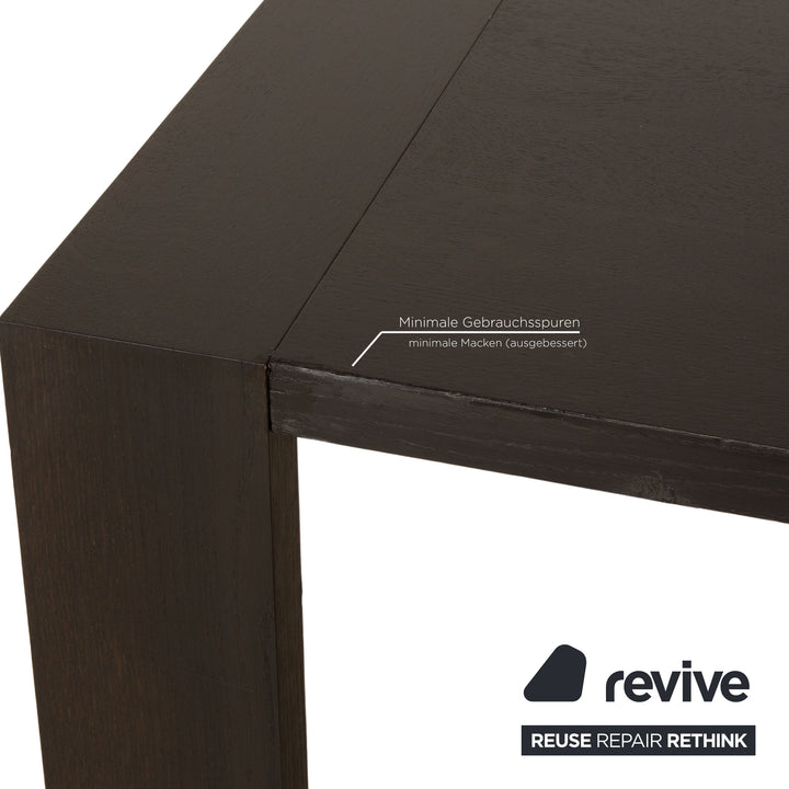 ligne roset Eaton Holz Esstisch Schwarz Eiche 210 x 76 x 100 cm