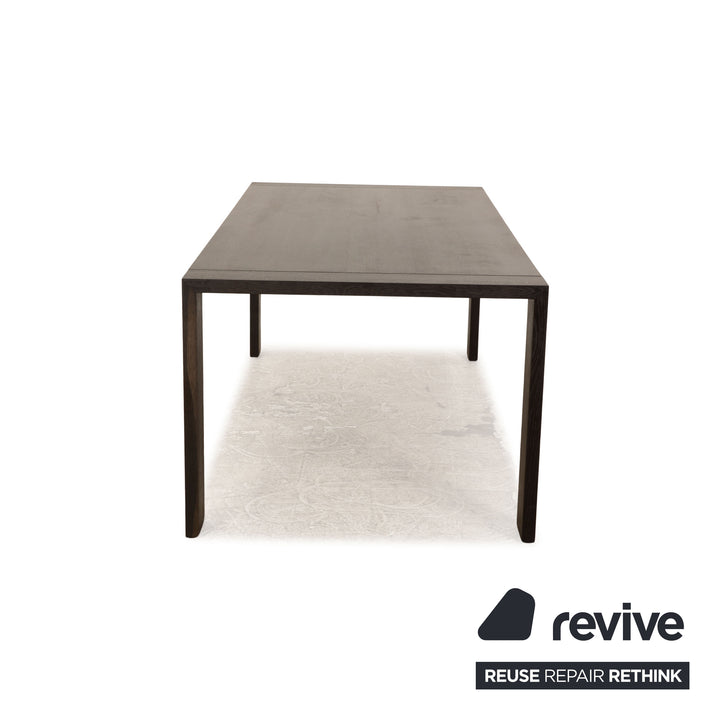 ligne roset Eaton Holz Esstisch Schwarz Eiche 210 x 76 x 100 cm
