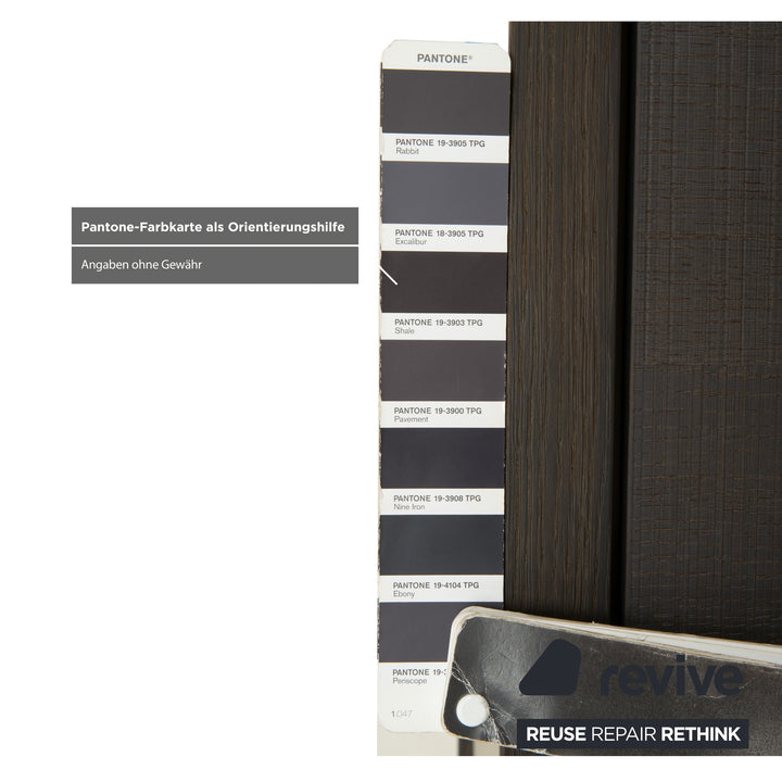 Buffet en bois Ligne Roset ESTAMPE marron beige crème meuble TV