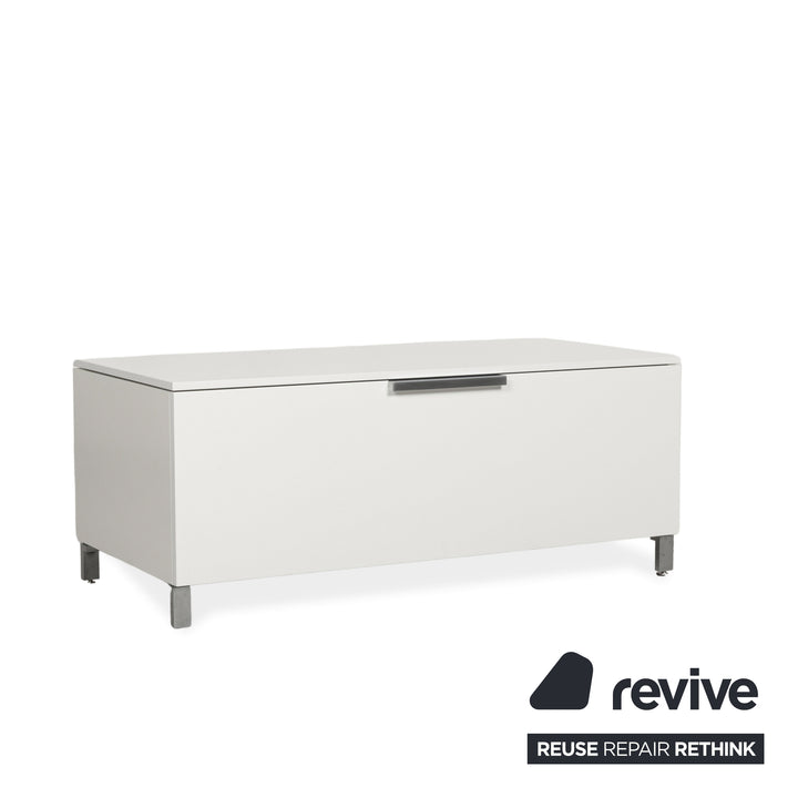 Ligne Roset Everywhere Wooden Sideboard Lowboard White