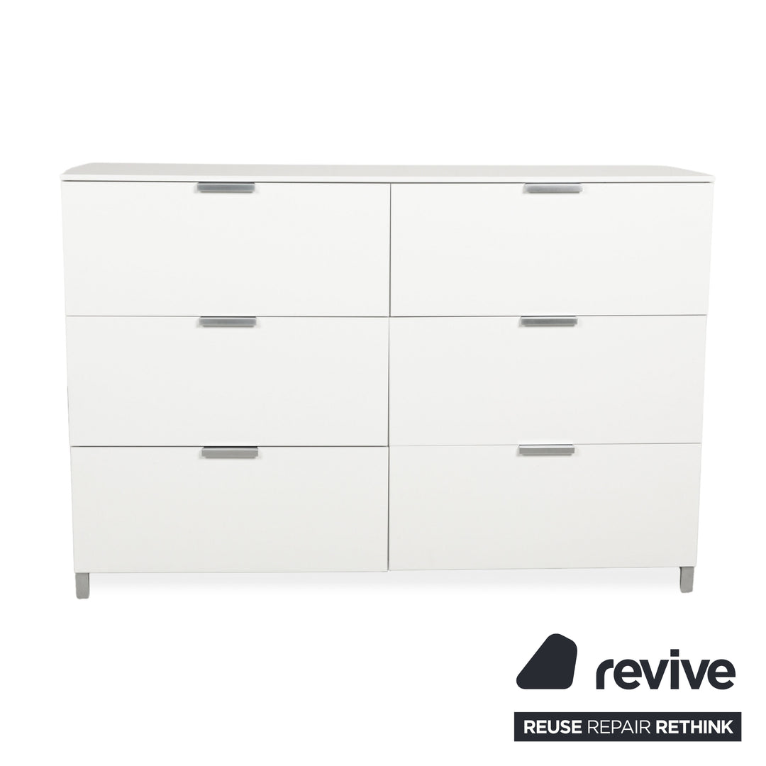 Ligne Roset Everywhere Wooden Sideboard Lowboard White
