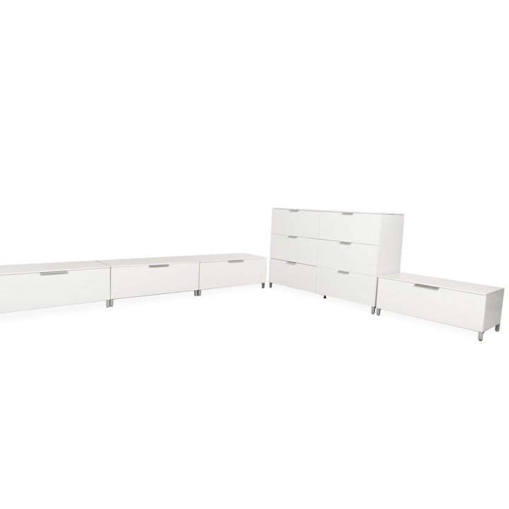 Ligne Roset Everywhere Wooden Sideboard Lowboard White