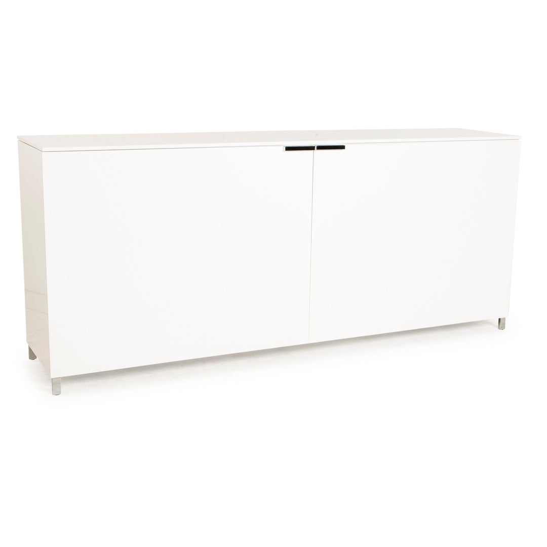 Ligne Roset Everywhere Wooden Sideboard White High Gloss