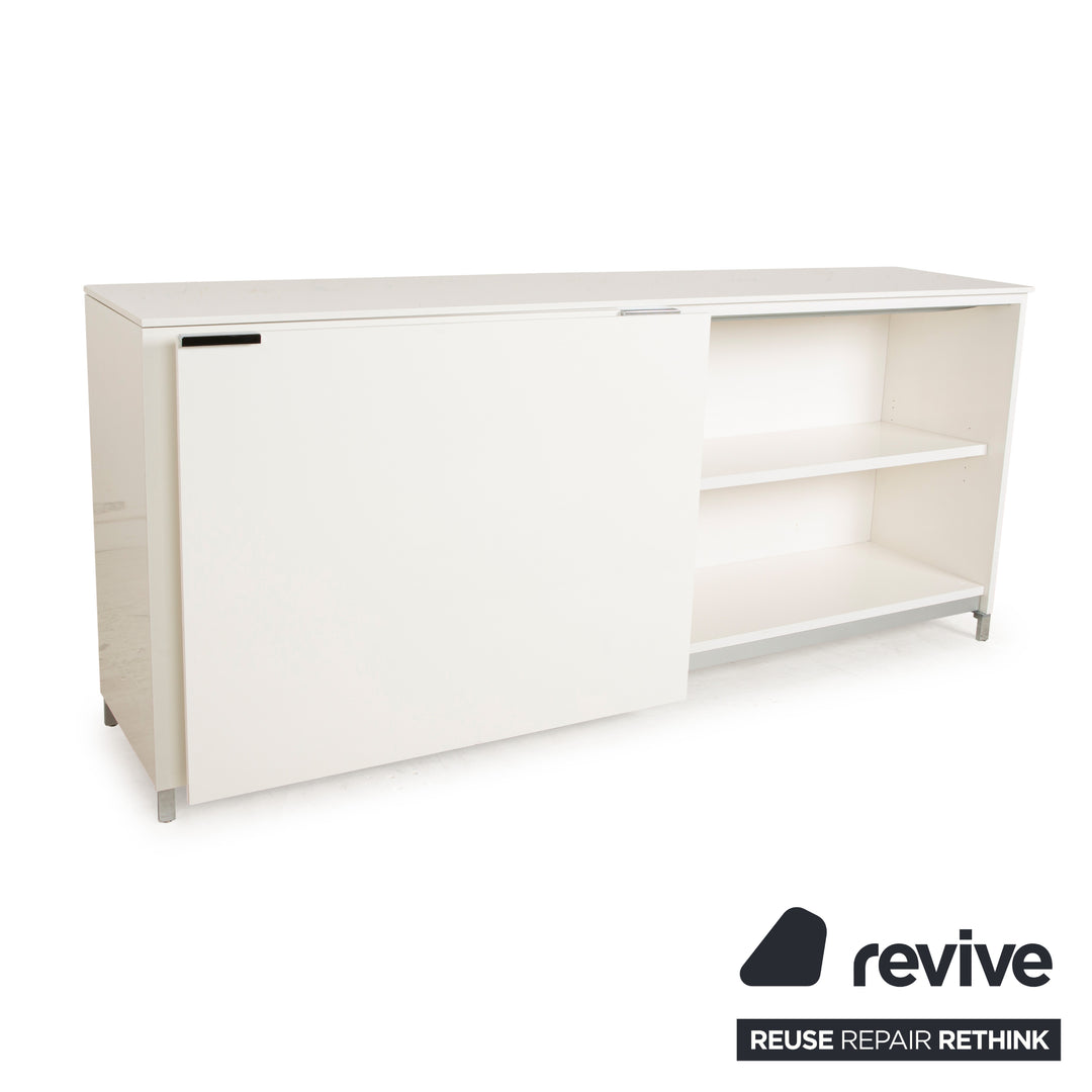 Ligne Roset Everywhere Wooden Sideboard White High Gloss