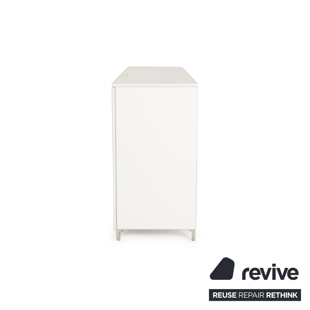 Ligne Roset Everywhere Wooden Sideboard White High Gloss