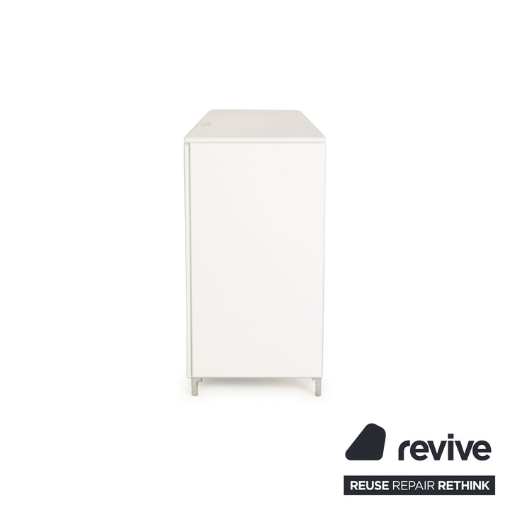 Ligne Roset Everywhere Wooden Sideboard White High Gloss