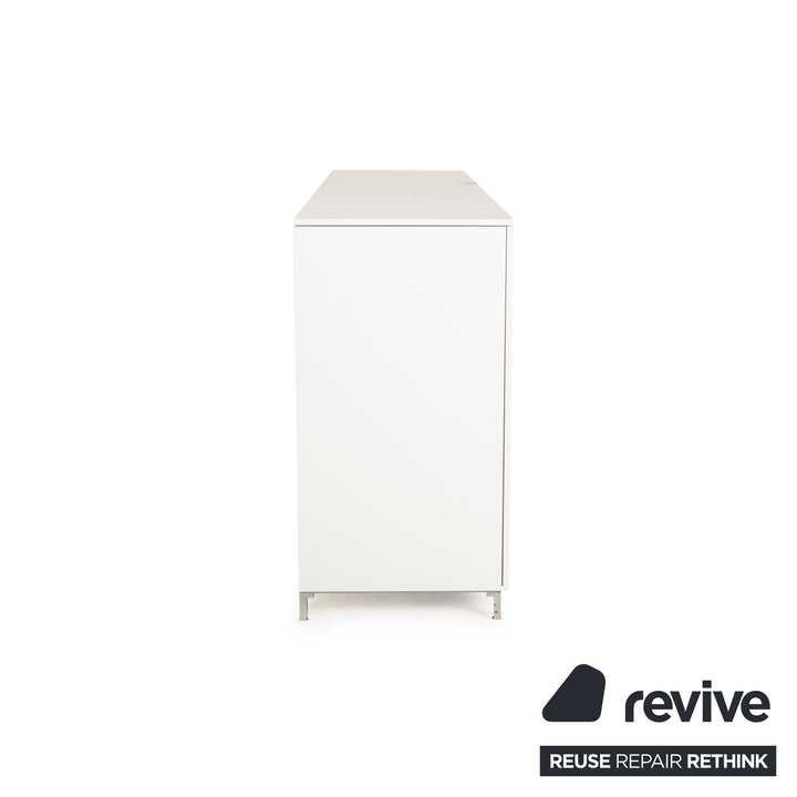 Ligne Roset Everywhere Wooden Sideboard White High Gloss