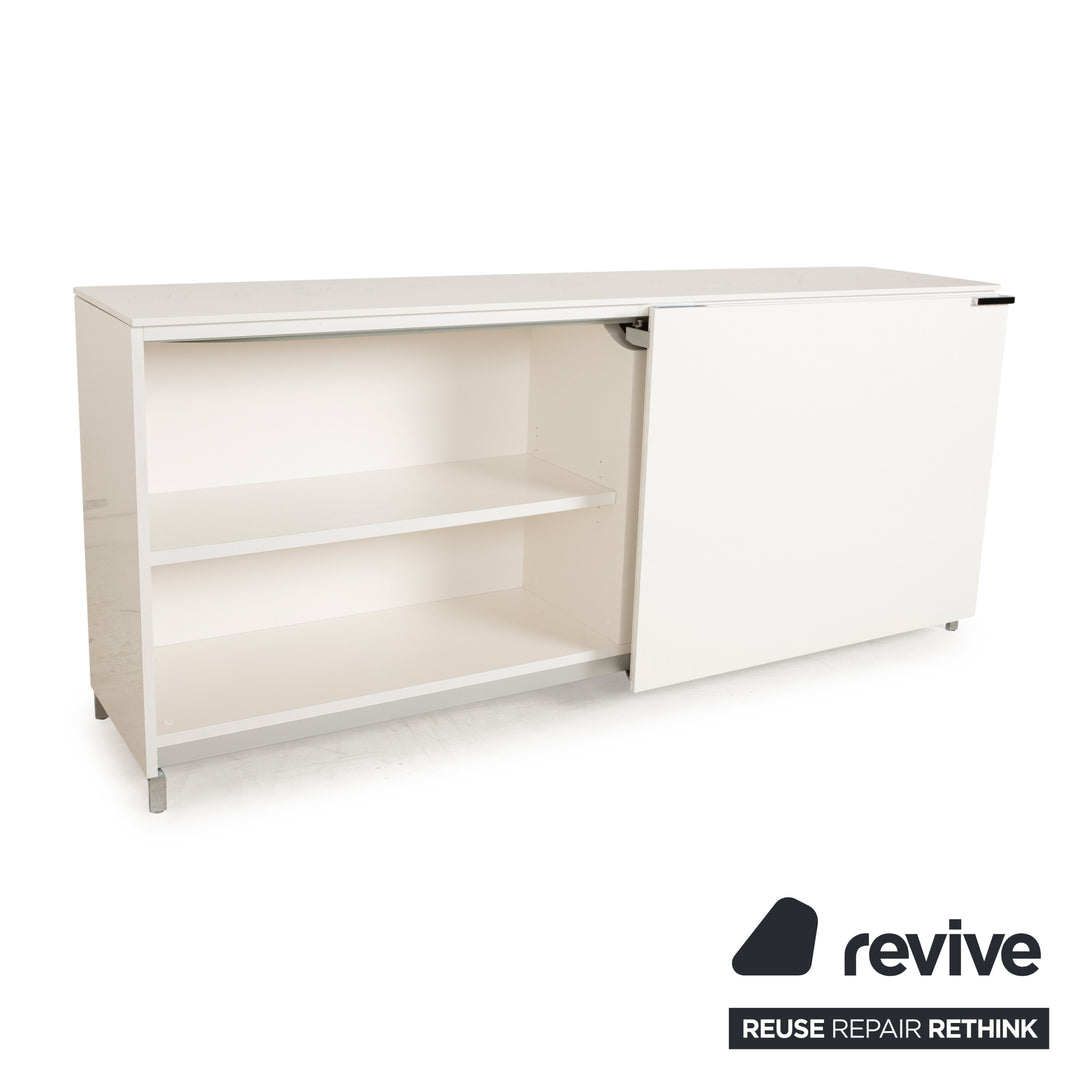 Ligne Roset Everywhere Holz Sideboard Weiß Hochglanz