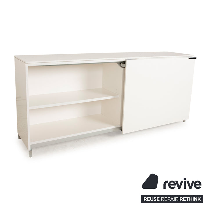 Ligne Roset Everywhere Wooden Sideboard White High Gloss