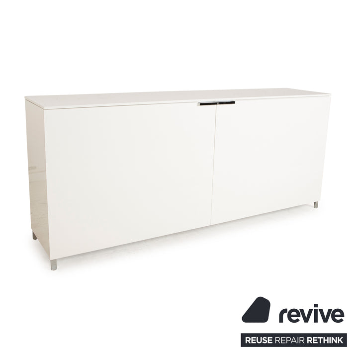 Ligne Roset Everywhere Wooden Sideboard White High Gloss