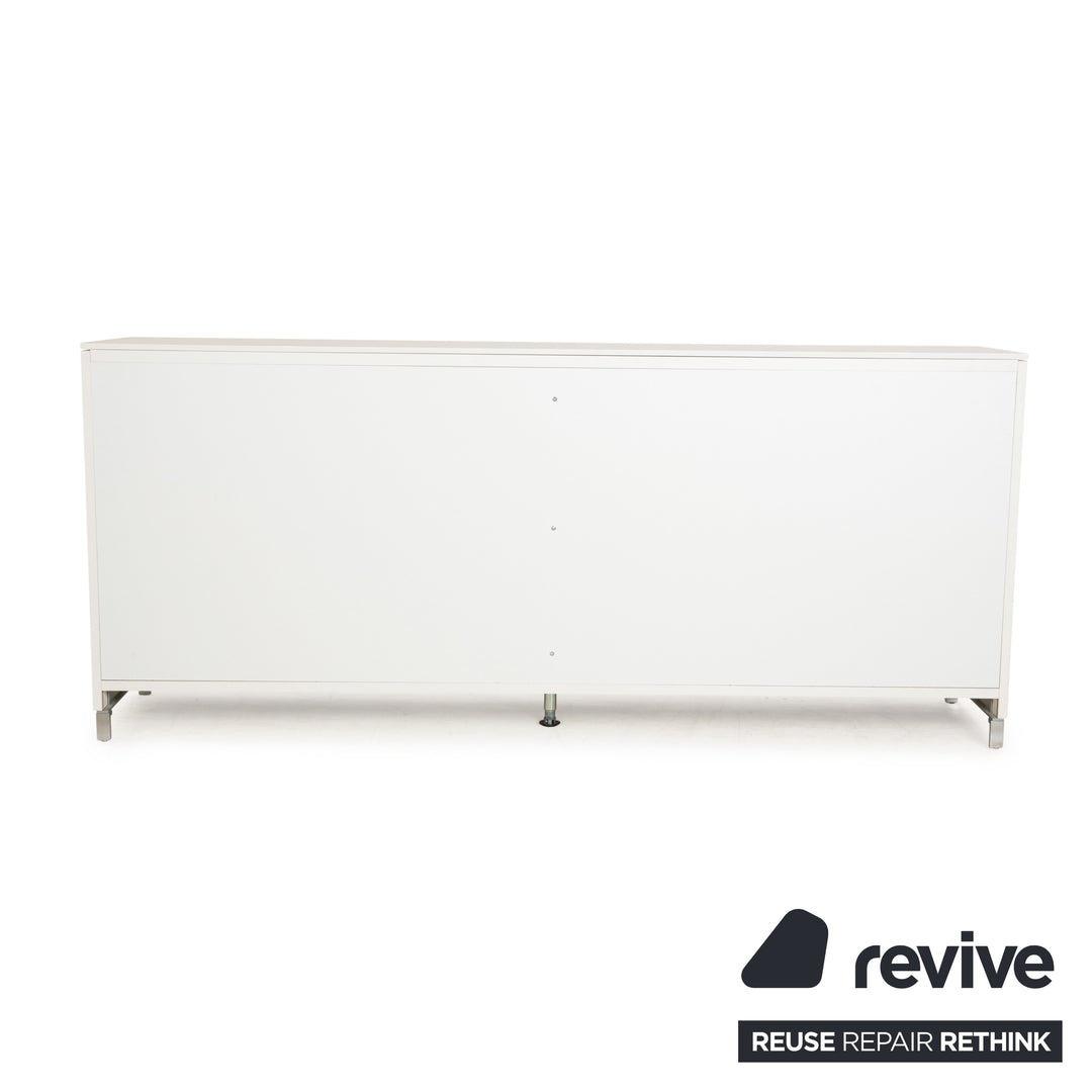 Ligne Roset Everywhere Holz Sideboard Weiß Hochglanz