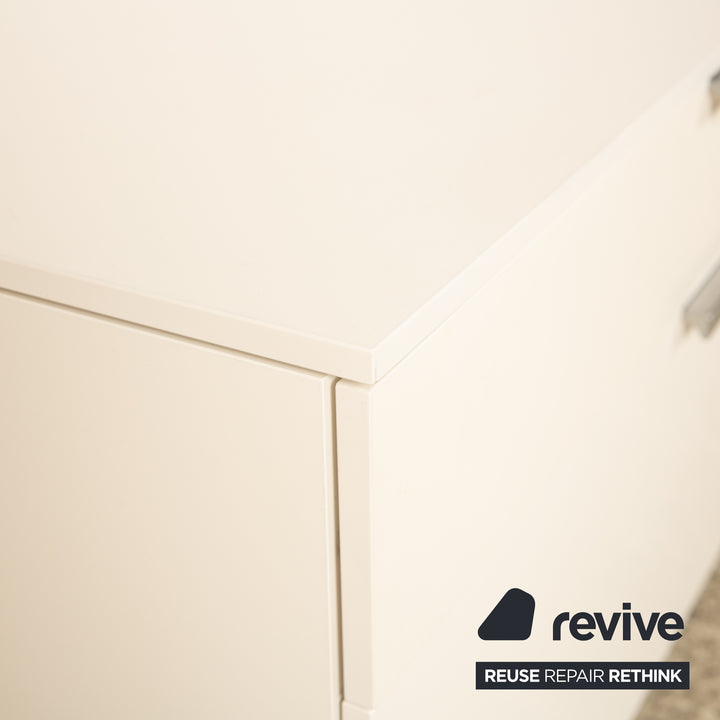 ligne roset EVERYWHERE wooden sideboard white lowboard