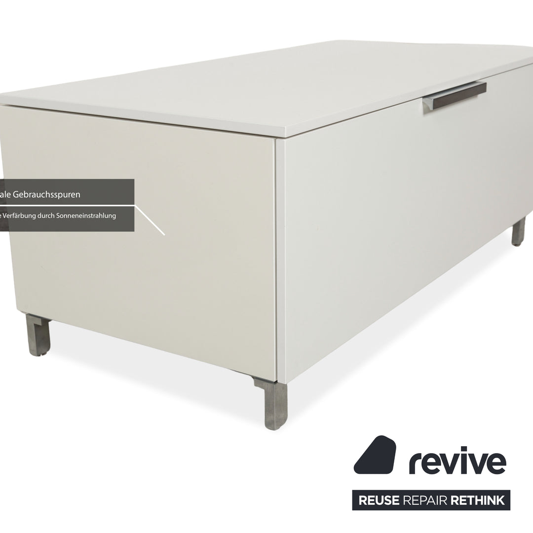 Ligne Roset Everywhere Holz Sideboard Weiß Lowboard