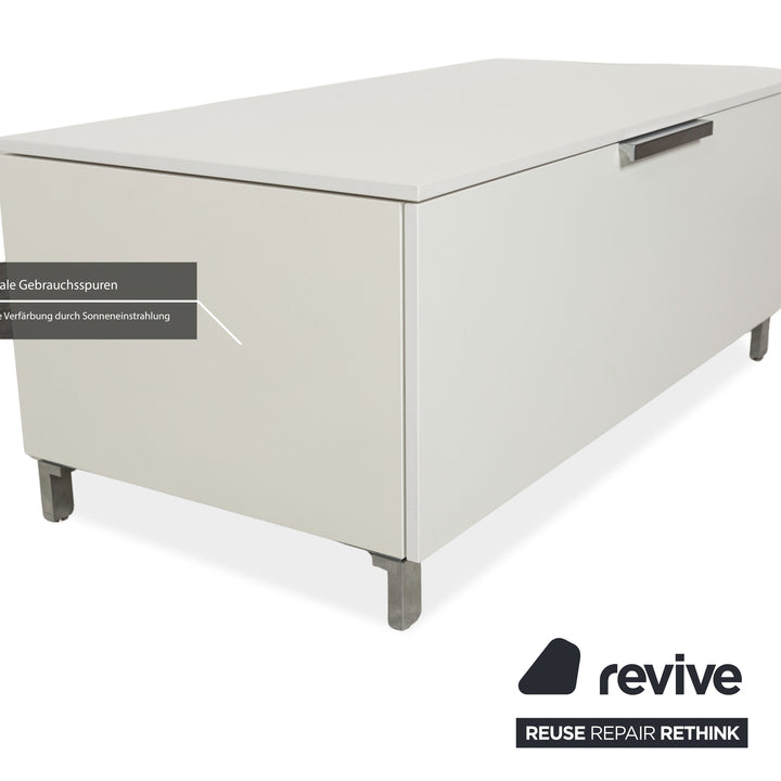 Ligne Roset Everywhere Holz Sideboard Weiß Lowboard