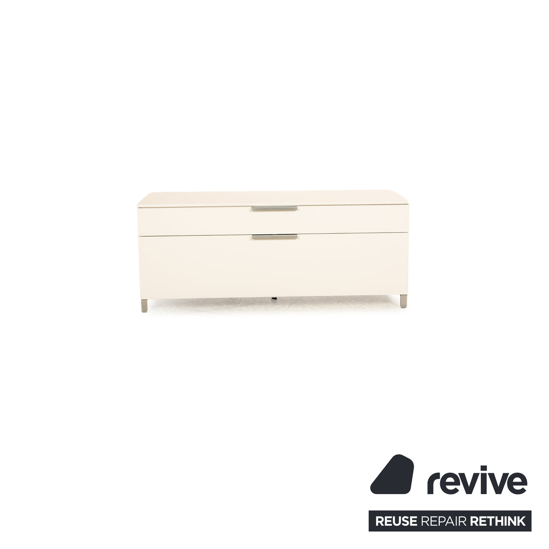 ligne roset EVERYWHERE wooden sideboard white lowboard