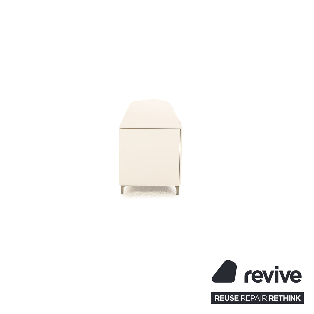 ligne roset EVERYWHERE wooden sideboard white phono furniture TV board lowboard