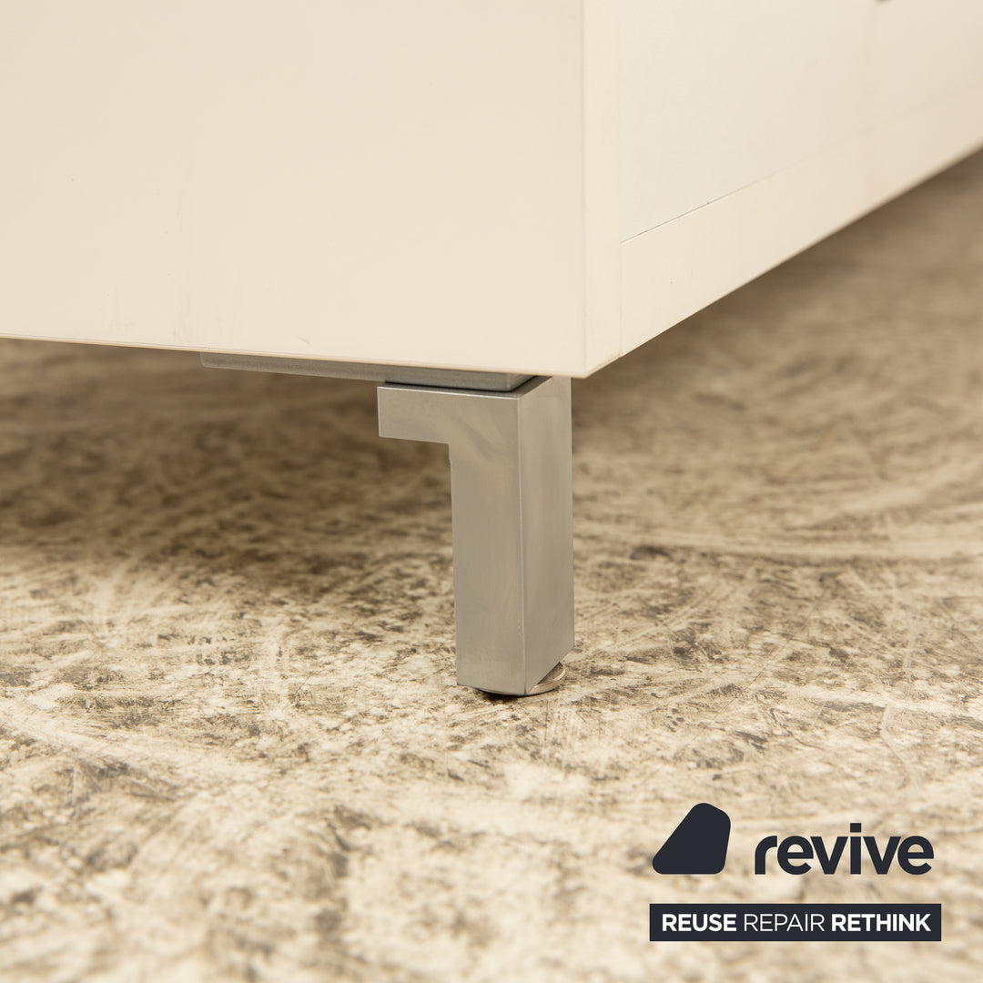 ligne roset EVERYWHERE wooden sideboard white phono furniture TV board lowboard