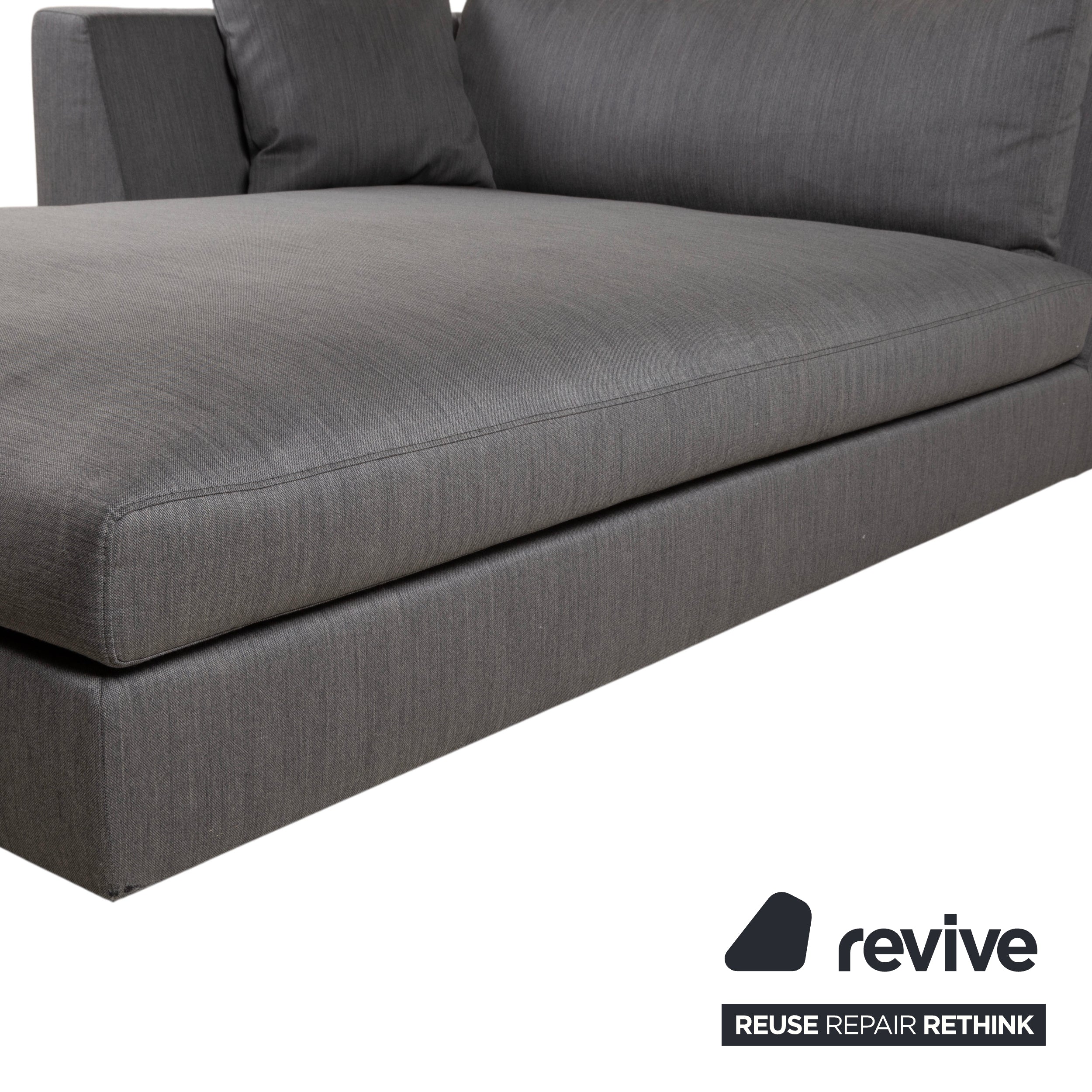 Ligne Roset EXCLUSIF Stoff Liege Daybed Grau Anthrazit
