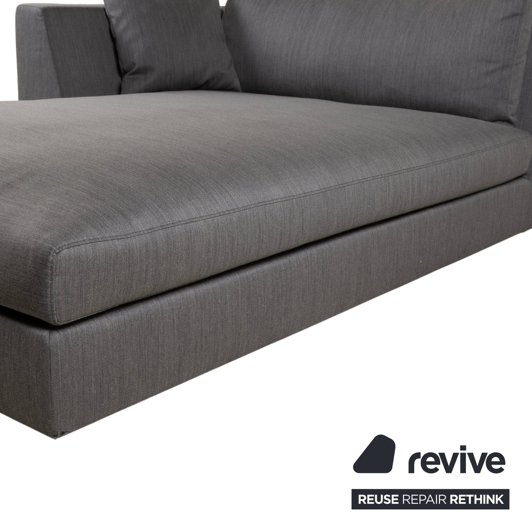 Ligne Roset EXCLUSIF Stoff Liege Daybed Grau Anthrazit